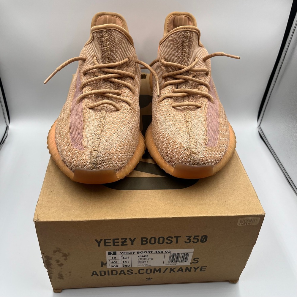 Adidas Yeezy Boost 350 V2 Clay -  EG7490 Men's Size 12